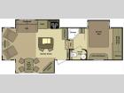 Floorplan - 2011 Open Range RV Roamer RF316RLS
