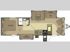 Floorplan - 2011 Open Range RV Roamer RT303BHS