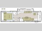 Floorplan - 2010 Tiffin Motorhomes Allegro Breeze 28 BR