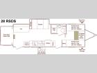 Floorplan - 2006 Keystone RV Outback 28RSDS