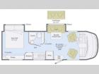 Floorplan - 2011 Winnebago Via 25Q