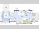 Floorplan - 2011 Winnebago Journey 40U