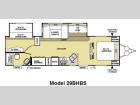 Floorplan - 2010 Forest River RV Salem 29BHBS
