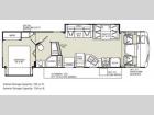 Floorplan - 2011 Fleetwood RV Terra 34DS