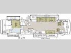 Floorplan - 2011 Tiffin Motorhomes Phaeton 40 QTH