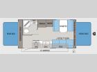 Floorplan - 2011 Jayco Jay Feather Select X19H