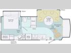 Floorplan - 2011 Itasca Cambria 28B