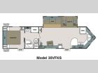 Floorplan - 2011 Forest River RV V-Cross Classic 30VFKS