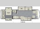 Floorplan - 2011 Newmar Ventana 3433