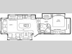 Floorplan - 2011 DRV Luxury Suites Mobile Suites 36 RSSB3