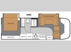 Floorplan - 2011 Thor Motor Coach Chateau Citation 28BK