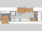 Floorplan - 2011 Thor Motor Coach Hurricane 32A