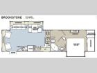 Floorplan - 2011 Coachmen RV Brookstone 324RL