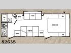 Floorplan - 2006 R-Vision Trail Lite 8263 S