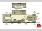 Floorplan - 2012 EverGreen RV Ever-Lite 34BH-DS