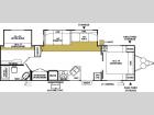 Floorplan - 2006 Forest River RV Wildwood LE 30BHBS LE