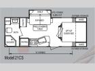 Floorplan - 2012 Skyline Koala 21CS