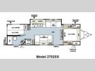 Floorplan - 2012 Forest River RV Rockwood Ultra Lite 2702SS