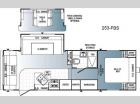 Floorplan - 2012 Palomino Puma 253-FBS