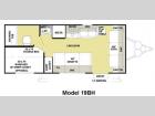 Floorplan - 2012 Forest River RV Wildwood 19BH