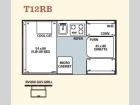 Floorplan - 2012 Forest River RV Flagstaff Hard Side T12RB