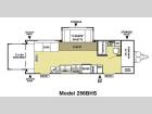 Floorplan - 2011 Forest River RV Salem Hemisphere Lite 256BHS