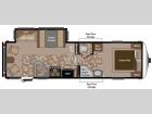 Floorplan - 2012 Keystone RV Sprinter Copper Canyon 252FWRLS
