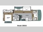 Floorplan - 2012 Forest River RV Georgetown 280DS