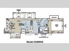 Floorplan - 2012 Forest River RV Rockwood Signature Ultra Lite 8288WS