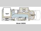 Floorplan - 2012 Forest River RV Lexington 265DS