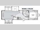 Floorplan - 2012 Palomino Sabre 31RLDS