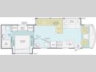 Floorplan - 2012 Itasca Sunstar 35F