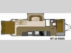Floorplan - 2012 Heartland North Trail 25RSDS