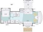 Floorplan - 2012 Itasca Sunstar 30T