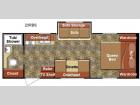 Floorplan - 2012 Gulf Stream RV Kingsport 23 RBS