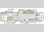 Floorplan - 2012 Tiffin Motorhomes Allegro Bus 40 QXP