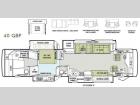 Floorplan - 2012 Tiffin Motorhomes Allegro Bus 40 QBP