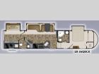 Floorplan - 2012 Heartland ElkRidge 36QBCK
