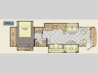 Floorplan - 2012 Fleetwood RV Discovery 36J