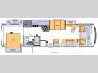 Floorplan - 2012 Newmar Bay Star 3305