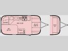 Floorplan - 2006 Airstream RV Safari Bambi 19