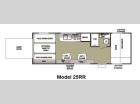 Floorplan - 2012 Forest River RV Cherokee Grey Wolf 25RR
