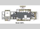 Floorplan - 2012 Forest River RV Berkshire 390FL