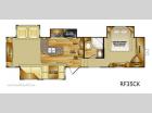 Floorplan - 2012 CrossRoads RV Rushmore RF35CK