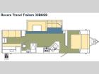 Floorplan - 2012 Shasta RVs Revere 30BHSS