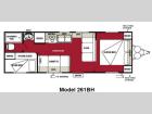 Floorplan - 2012 Forest River RV Wildwood X-Lite 261BH