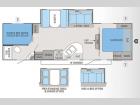 Floorplan - 2012 Jayco White Hawk 28DSBH
