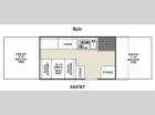 Floorplan - 2012 Coachmen RV Viking Camping Trailers 2407ST Epic