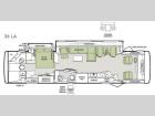 Floorplan - 2012 Tiffin Motorhomes Allegro 36 LA