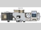 Floorplan - 2012 Keystone RV Raptor 377SE